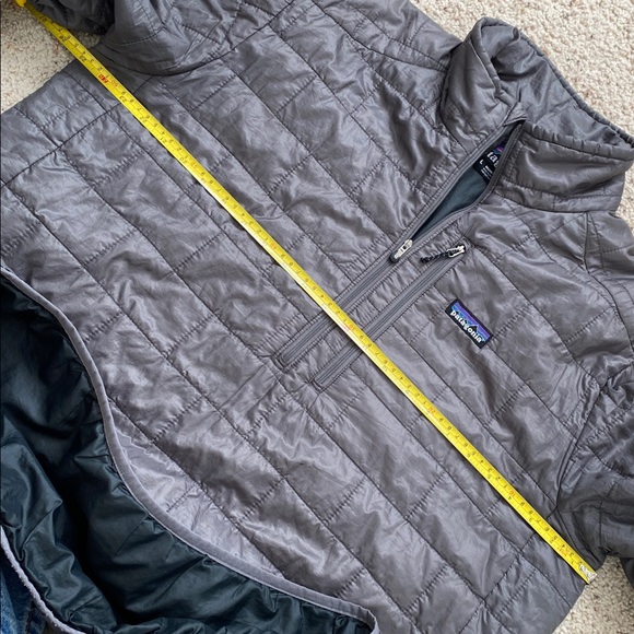 Patagonia 1/2 Zip Pullover Nano. Gray. Men’s L. - Picture 10 of 12